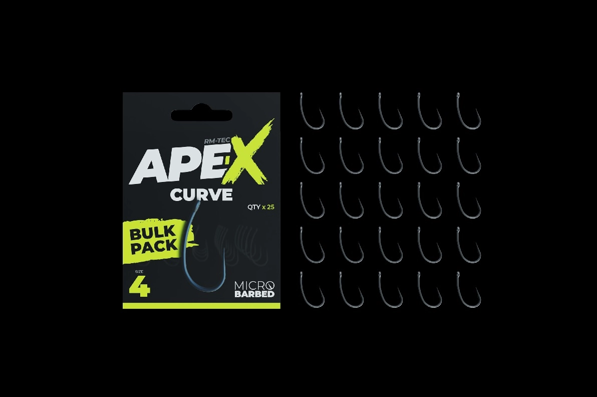 Háčiky Ape-X Curve Barbed / Háčiky / očkové háčiky